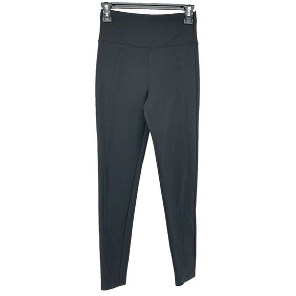 Assets by Spanx Women’s Black Ponte Full Length Pull-On Shaping Leggings Small - Picture 3 of 15